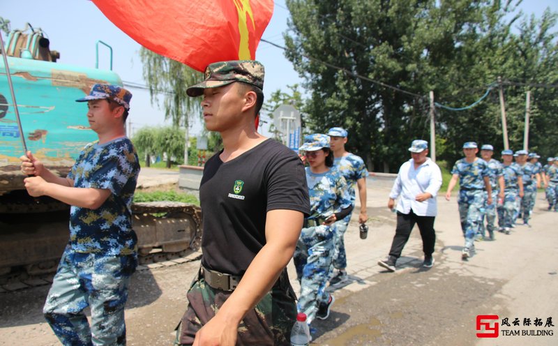 企業軍訓圖片